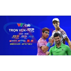 VTVcab sở hữu bản quyền ATP Tour trong 3 mùa giải 